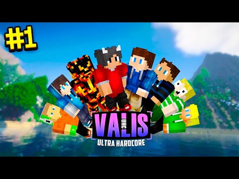 YOUTUBER UHC #1 | VÆRSTE START! 😅 | Dansk Minecraft