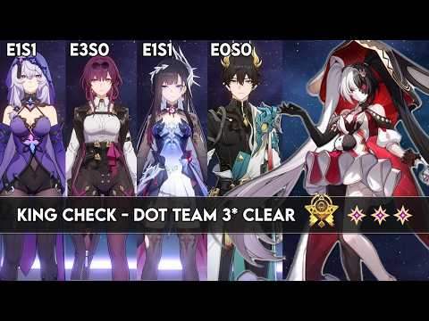 Anomaly Arbitration 4.0 | King Check - Sparxie | 3 Star Clear - DoT Team | Honkai Star Rail