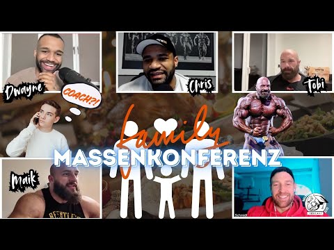 Massenkonferenz #181 Familie, Weihnachten & das neue Leben als Profi  DWAYNE | CHRIS | TOBI | MAIK