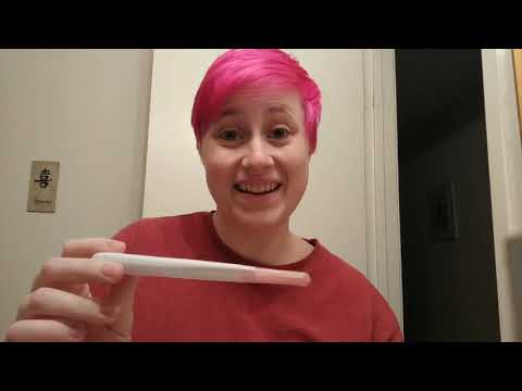 LIVE PREGNANCY TEST (again) - I HAD A DREAM IT WAS POSITIVE