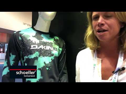 Schoeller shows new styles from brand partners using their eco repel® Bio and 3XDRY® Bio finishes.