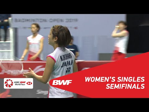 SF | WS | PUSARLA V. Sindhu (IND) [4] vs Nozomi OKUHARA (JPN) [2] | BWF 2019