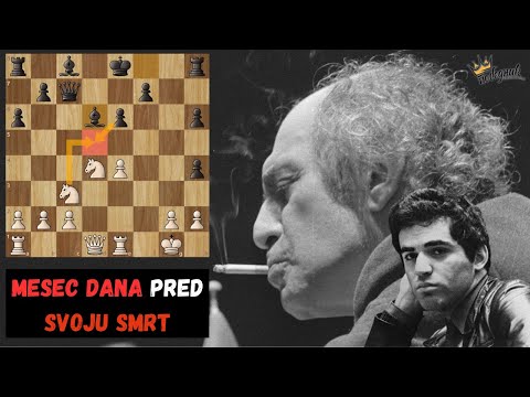 Talj pobedio Kasparova u 17 poteza | 1 Mesec pred svoju Smrt