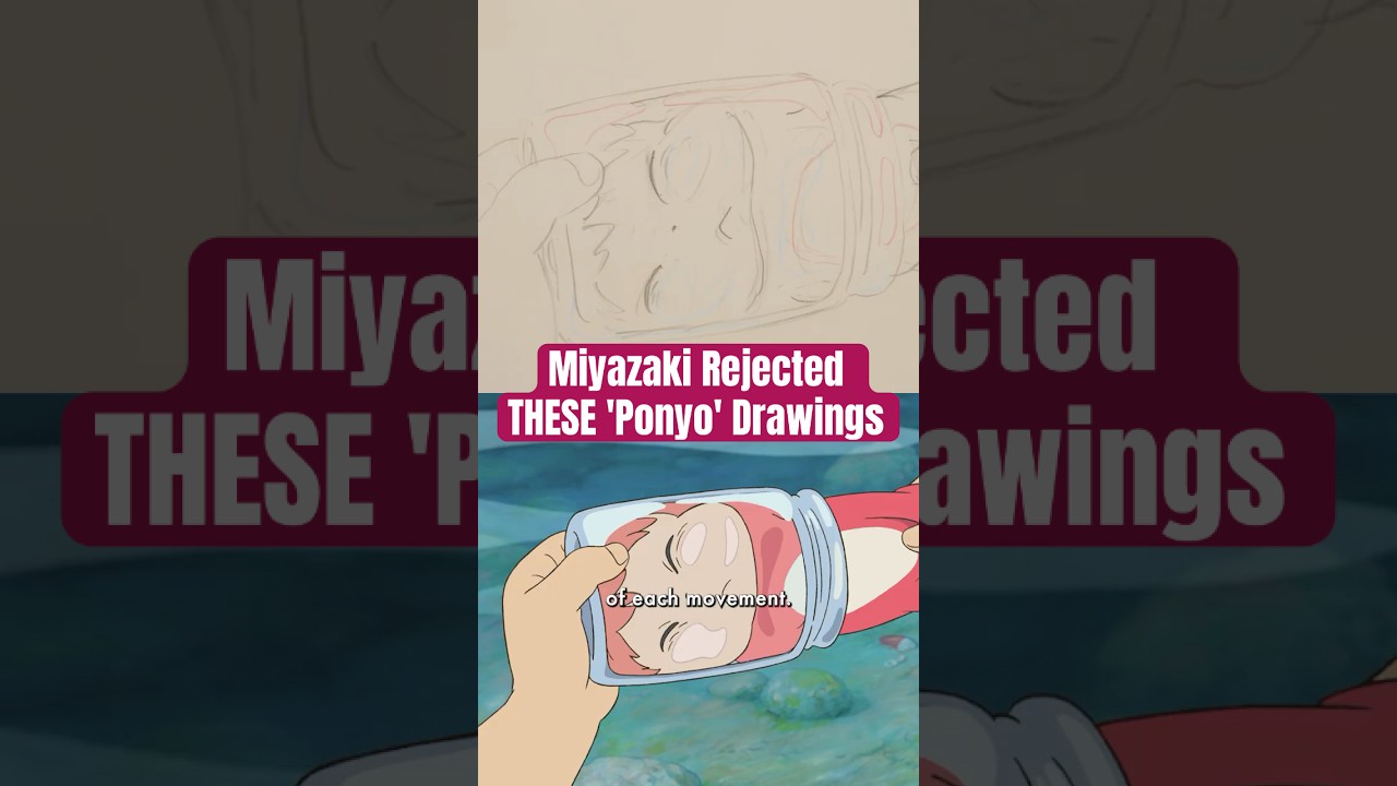 Miniature de la vidéo Why Miyazaki Rejected These 'Ponyo' Drawings du film Ponyo sur la falaise
