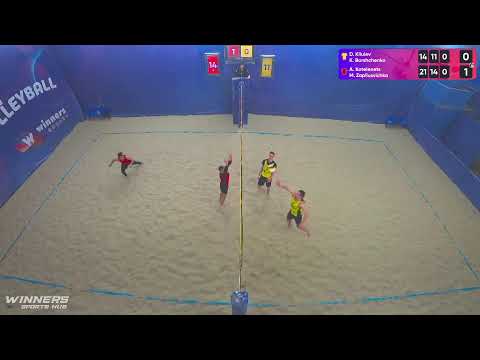 22:10 D. Kliuiev / K. Borshchenko - A. Kotelenets / M. Zapliusvichka 03.01.2023 | Winners Beach Vol