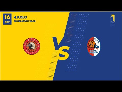 KK Orlovi vs KK Kozara - 4. kolo - KSBIH - 2024/2025