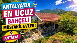 Antalya’da En Ucuz Bahçeli Müstakil Evler! Güncel Ev Fiyatları