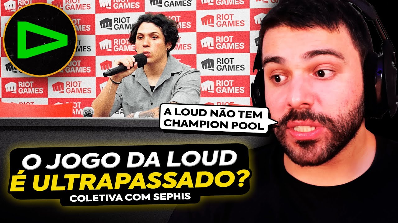 🚨 SEPHIS (COACH DA LOUD) TAVA POUCAS IDEIAS NA COLETIVA PÓS DERROTA DA LOUD PRA FURIA! MINERVA REAGE