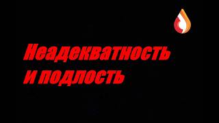 Неадекватность и подлость