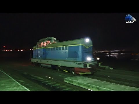 LDH1250 81-0452-8- RO-VTS & LDE2100 609 009-9 H-FOX pe Seara/on Evening in Oradea Est Triaj