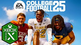 College Football 25 Xbox Series X Gameplay Review [Optimized] [Ray Tracing] [NCAA Football]Game Pass