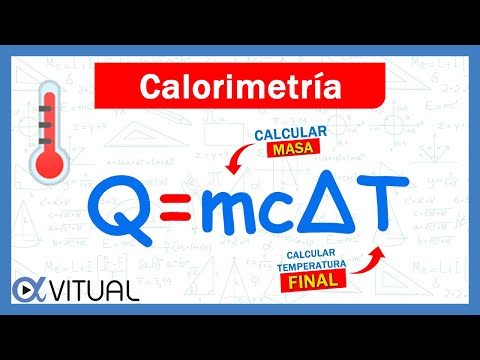 🔥 Calorimetría Cómo calcular la MASA y la TEMPERATURA