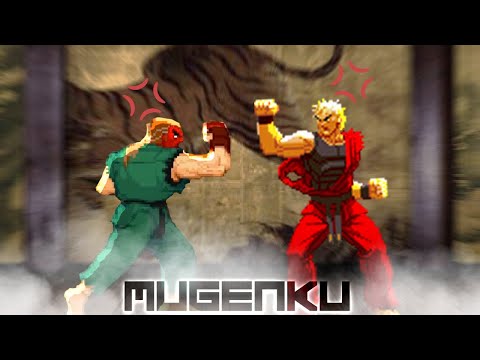 EPIC FIGHT BETWEEN MASTERS! Master Dan vs Master Ryo Sakazaki. Street Fighter MUGEN Multiverse
