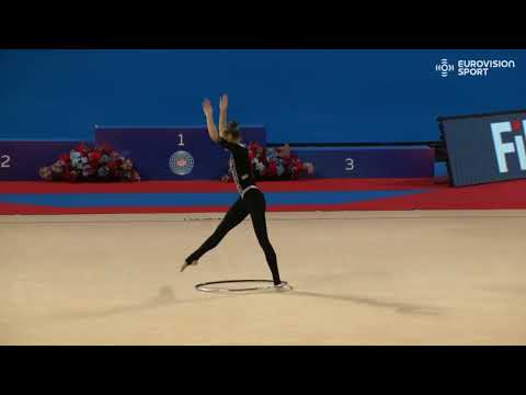 Kotryna ZILIONYTE (LUX) - 18.600 -  Hoop (Arco/Aro) Qualifications- 3rd FIG RG Junior World
