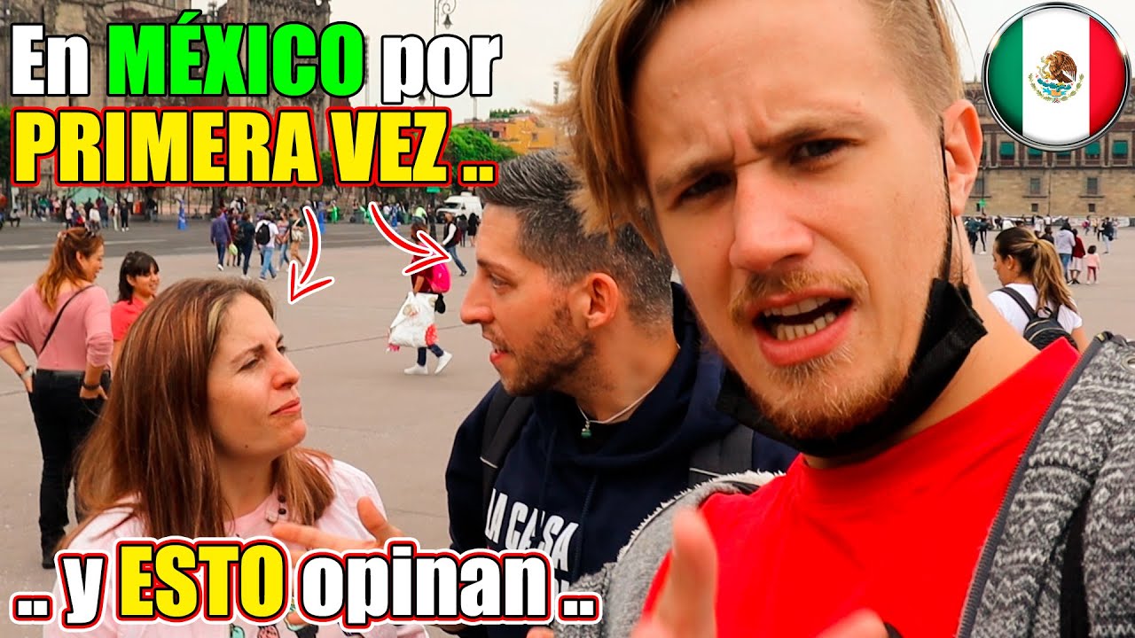 Estos Extranjeros NUNCA pensaban que MÉXICO fuera ASÍ @Jon Sinache​Españoles reaccionan a México
