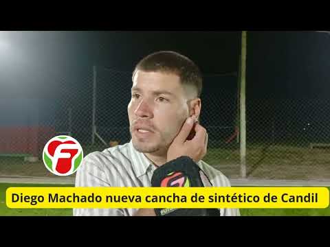 #Candil con cancha de Sintético. Diego Machado ha sido el artífice para la concreción del proyecto. 