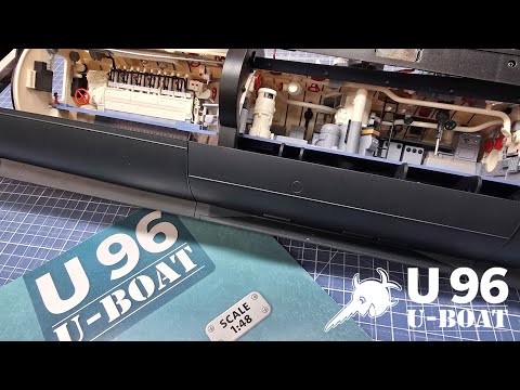 Build the 1:48 Scale U96 U-Boat - Pack 20 - Stages 77-80