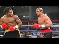 SHOCKED THE WORLD Lennox Lewis Vs Tommy Morrison Boxing Fight Highlights HD