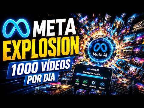 Meta Explosion Gerador de Videos e Imagens em Massa No Meta AI adaptado ao VIBES AI (update 26/07/2026 18:29)