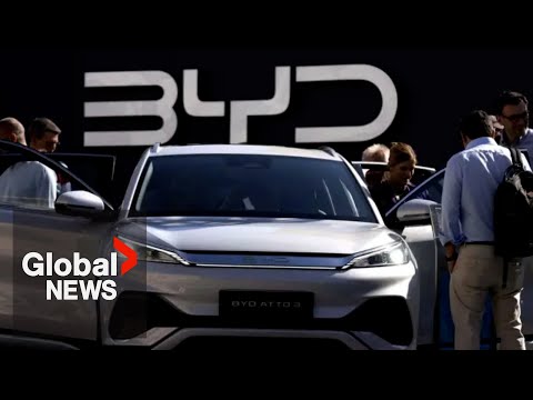 Canadians could soon start driving Chinese EVs. Why experts see it as a possible security risk