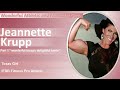 Jeannette Krupp Part 1 "wonderful biceps delightful smile"