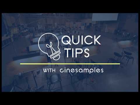 Quick TIps with Cinesamples feat. Mike Barry (Brass Orchestration)