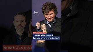 Sued y Noe Barral Grigera atienden al Gobierno: "Javier Milei se burla de sus votantes"
