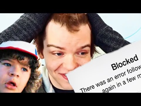 WHY THE STRANGER THINGS CAST BLOCKED ME ON TWITTER