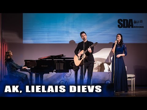 MIĶELIS ĀBOLS - AK LIELAIS DIEVS (no koncerta ''MIERĀ'')
