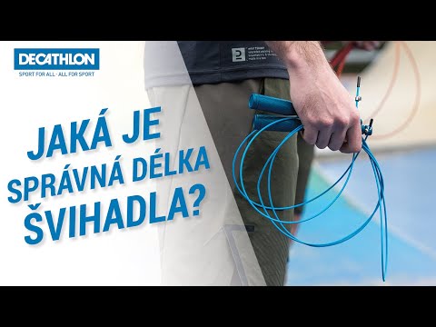 Švihadlo speed rope: Jaká má být správná velikost a jak švihadlo zkrátit | Decathlon Česká republika