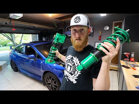 2015 STi Tein Coilover Install