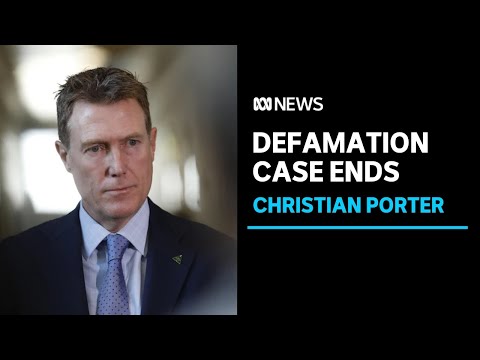 Christian Porter ends defamation action against the ABC | ABC News