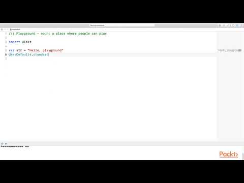 Developing iOS 11 Applications Using Swift 4 : Use UserDefault as Local Storage | packtpub.com