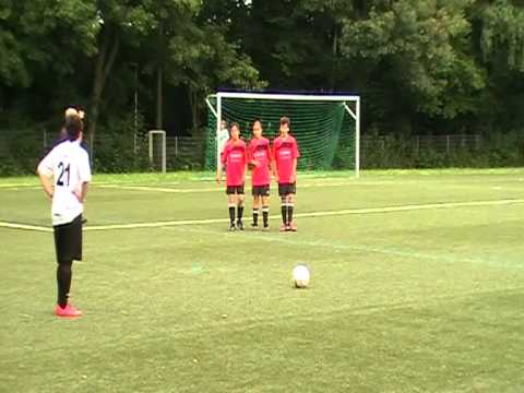 U14 U13 Leistungsvergleich 2 8 VfL Nürnberg Freistoß Kubi