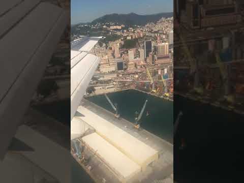 Atterraggio a Genova - Landing Genoa 2019