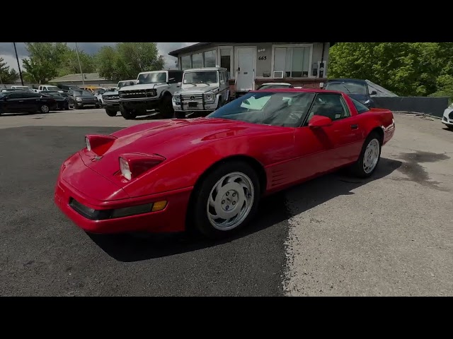 1992 CHEVROLET CORVETTE HATCHBACK V8, 5.7 LITER HATCHBACK COUPE 2D