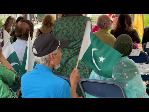 NJ Hackensack Pakistan Flag Raising Event