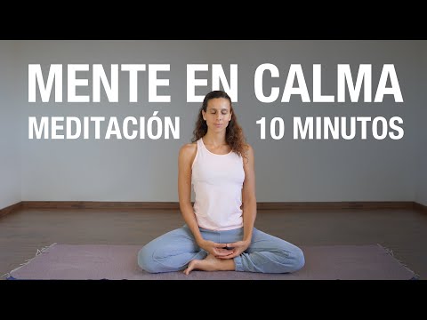 Meditación para Reducir Estrés, Ansiedad y Pensamientos Negativos (10 min)