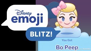 Disney Emoji Blitz! - Opening a Lucky Gold Box and a Silver Box and Unlocking Bo Peep