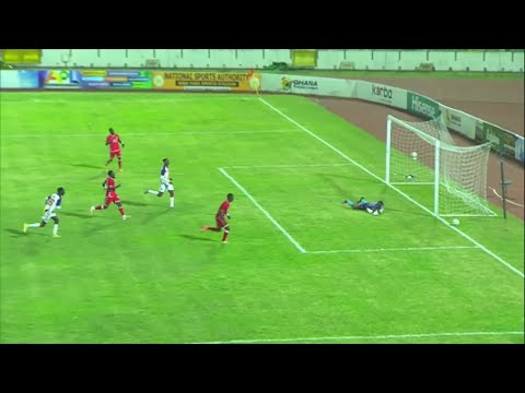 Benjamin Asare reacts to his man-of-the-match performance in Hearts of Oak's win over Asante Kotoko