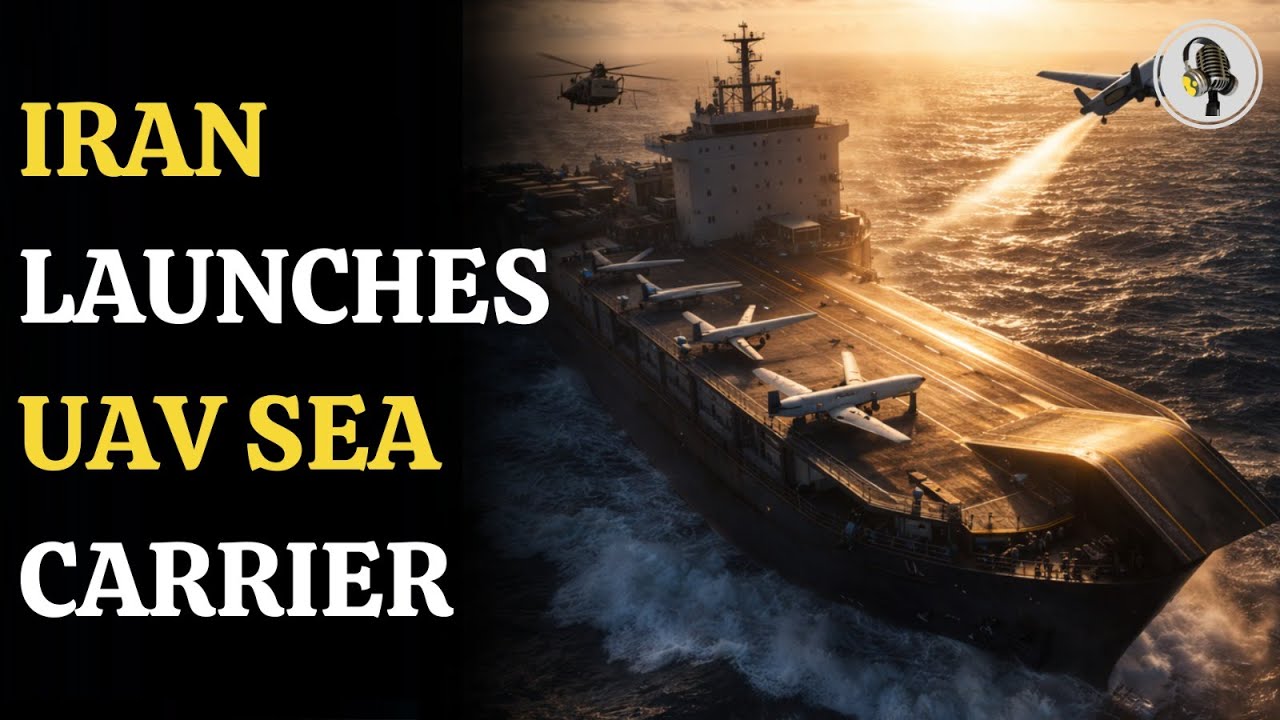 Iran’s First Drone Carrier: Cargo Ship Turned Naval UAV Base | WION Podcast