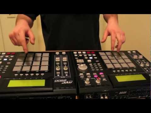 DURAZZO "Done Diddit" on TWO AKAI MPC 2500s Live Beatmaking