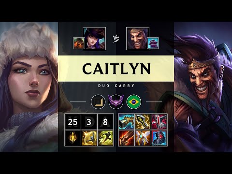 Caitlyn ADC vs Draven - BR Master Patch 25.15