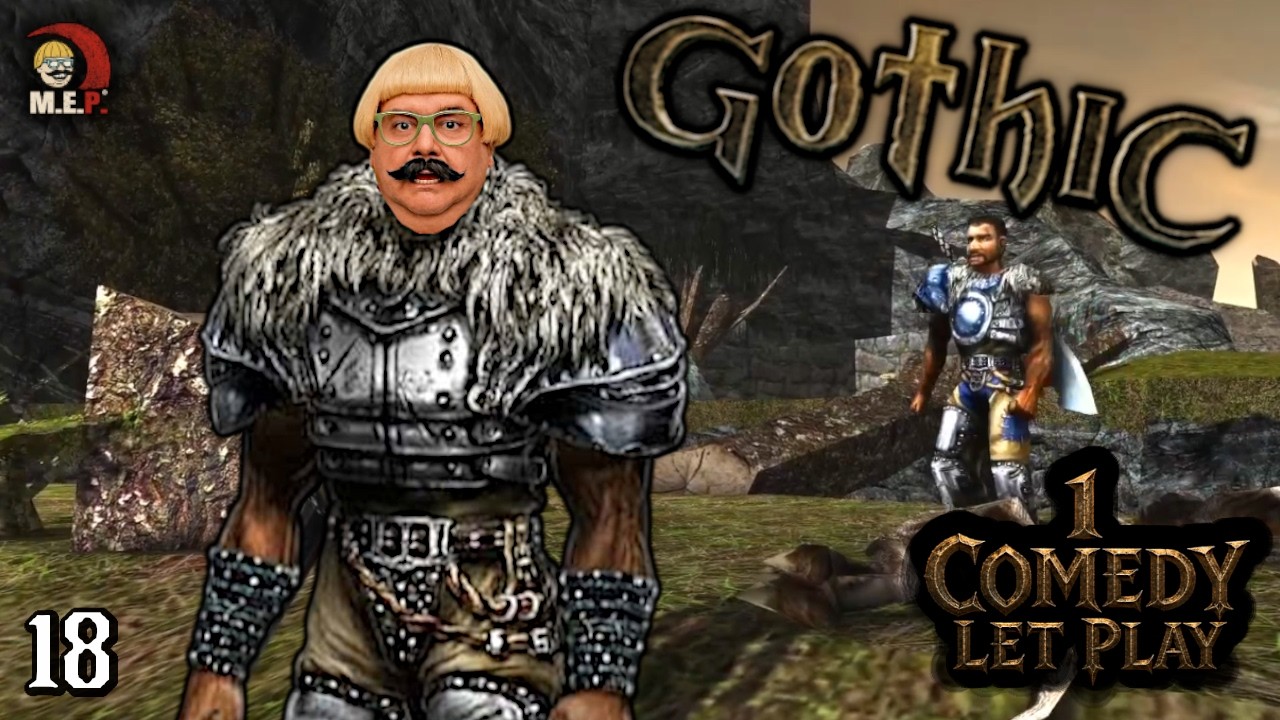 GOTHIC & Mongo - Ein Comedy Let's Play #18 WAS MACHT DER GORN FÜR SCHE**E!!