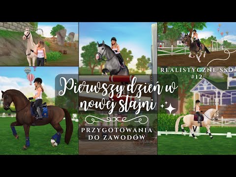 PIERWSZY DZIEŃ W NOWEJ STAJNI 🐴 | Realistyczne SSO #12