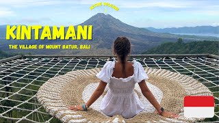 Travel vlog - Exploring Kintamani Bali: Temple on the Lake, Volcano Views & Lava Fields!