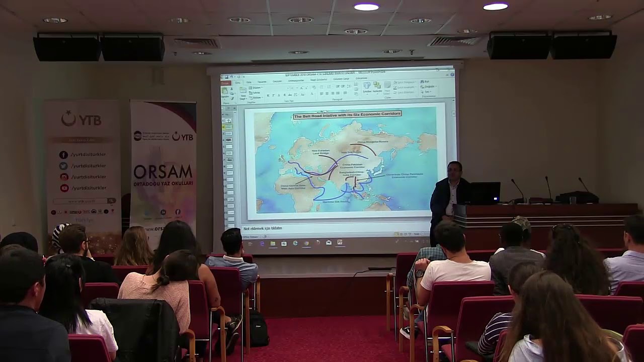 Prof. Dr. Murat Aslan, ORSAM Ortadoğu Yaz Okulu, 19.09.2018