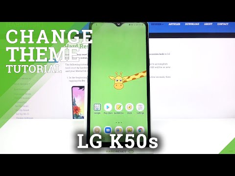 How to Change Device Theme in LG K50S – Apply Theme