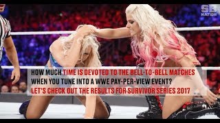 How much wrestling happened at Survivor Series '17