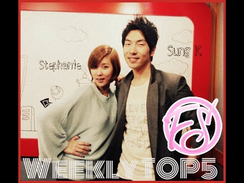 140415  DJ Stephanie & Sungk (weekly top five)